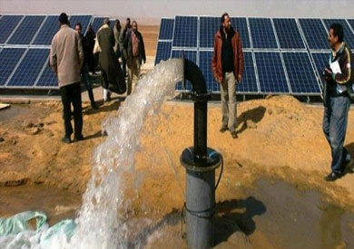 تجهيز الابار لتشغيلها بالطاقة الشمسية
