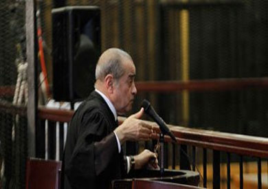 فريد الديب اثناء محاكمة مبارك-ارشيفية