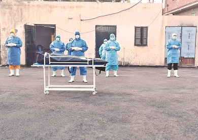 فى مستشفيات العزل إكرام الميت تعقيمه بوابة الشروق نسخة الموبايل