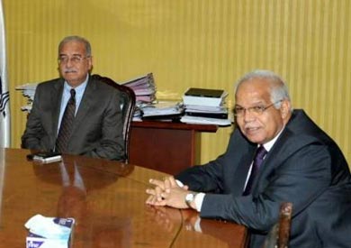 شريف اسماعيل ووزير النقل