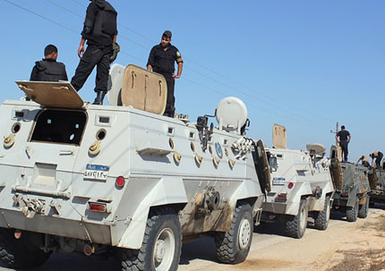 قوات الأمن بشمال سيناء