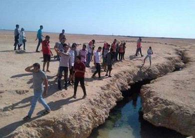 أثناء زيارة محمية راس محمد بشرم الشيخ
