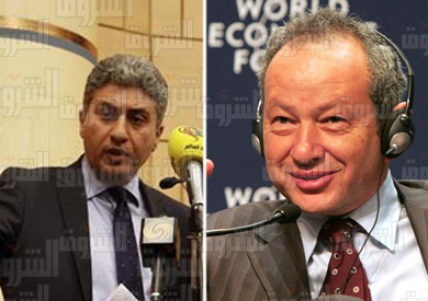 ساويرس ووزير الطيران