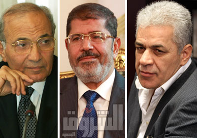 دعوى قضائية تطالب بوقف إعلان مرسي رئيسًا.. والإعادة بين صباحي وشفيق