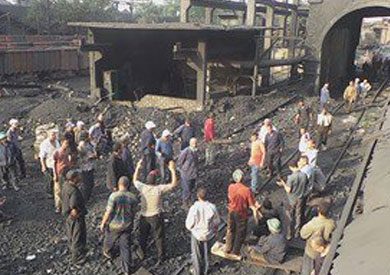 نظم عمال شركة النصر لصناعة الكوك، صباح اليوم الأحد، وقفة احتجاجية