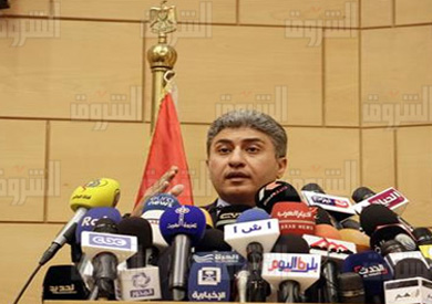 مؤتمر صحفي لوزير الطيران المدني حول الطائرة المصرية المفقودة - تصوير: أحمد عبدالفتاح