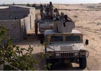 قوات الأمن تمشط محيط كمين المطافي لضبط منفذي الهجوم الإرهابي