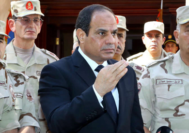 الرئيس عبدالفتاح السيسي يلقي خطابًا عقب عملية «كرم القواديس» الإرهابية بشمال سيناء - أرشيفية