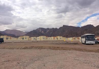 تسليم القرية البدوية بطابا لبدو قبيلة الأحيوات فى عيد تحرير سيناء