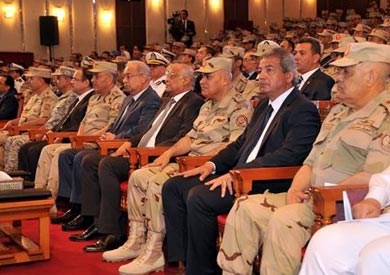 صدقى صبحى يشهد الندوة التثقيفية الثانية والعشرين في الذكري الرابعة والثلاثين لتحرير سيناء