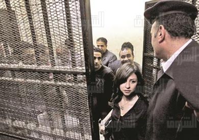 جانب من جلسات محاكمة المتهمين في قضية التمويل الأجنبي عام 2012- تصوير أحمد عبداللطيف