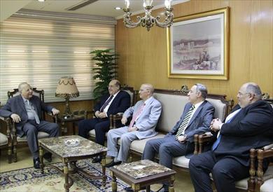 وزير العدل يلتقي قضاة المحكمة الدستورية