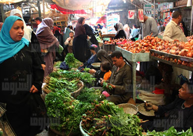 السلغ الغذائية تستحوذ على نصف إنفاق المصريين - تصوير جيهان نصر