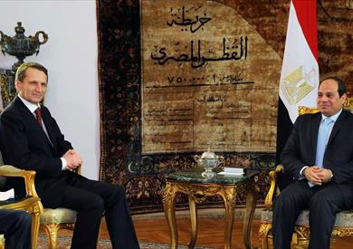 السيسي ورئيس الدوما