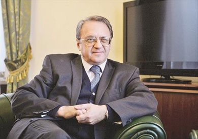 ميخائيل بوغدانوف وزير خارجية