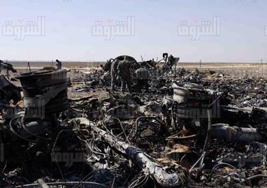 الطائرة الروسية المنكوبة
