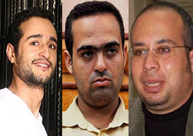 أحمد دومة و محمد عادل و أحمد ماهر-ارشيفية