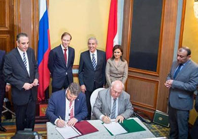 توقيع عقد شراكة بين مجموعة شركة «إيجات» المصرية ومورتون الروسية - ارشيفيه