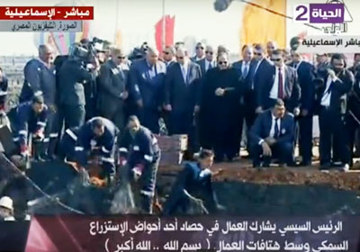 صيادو مشروع الاستزارع السمكي يحيون الرئيس