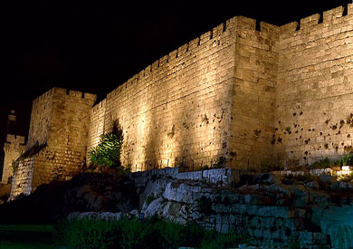 سور القدس التاريخي -ارشيفية