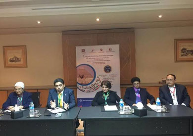 جانب من مؤتمر الجمعية المصرية لأمراض الدم - ارشيفيه
