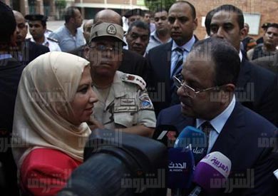 وزير الداخلية يتفقد الانتخابات تصوير احمد عبد الجواد