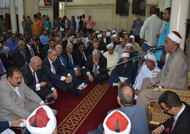 الآحتفال بليلة النصف من شعبان والليلة الختامية لمولد القناوى