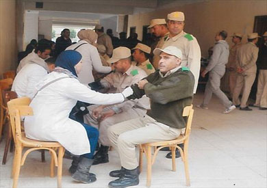 امناء الشرطة ينظمون حملة للتبرع بالدم لصالح القصر العيني