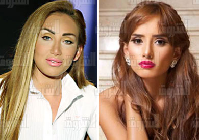 الفنانة زينة و ريهام سعيد