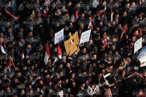 مظاهرة فى ميدان التحرير-أرشيفية