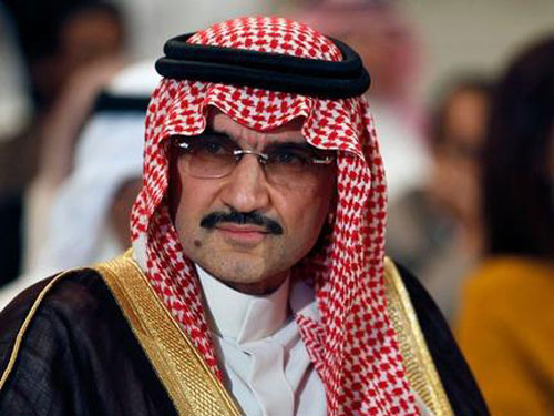 الأمير الملياردير السعودي الوليد بن طلال