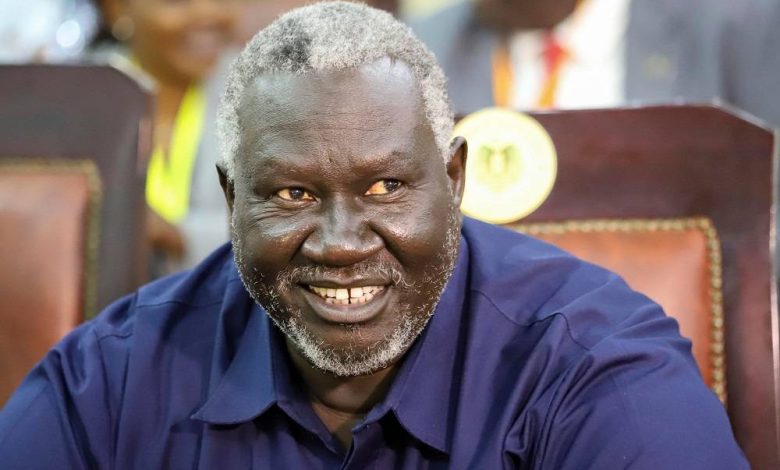 نائب رئيس مجلس السيادة الانتقالي في السودان مالك عقار