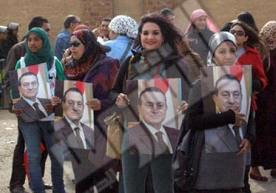 بدء توافد أنصار مبارك على أكاديمية الشرطة - أرشيفية