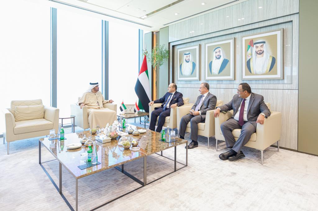 وزير الصناعة يبحث مع نظيره الإماراتي سبل تعزيز العلاقات الاقتصادية المشتركة بين البلدين