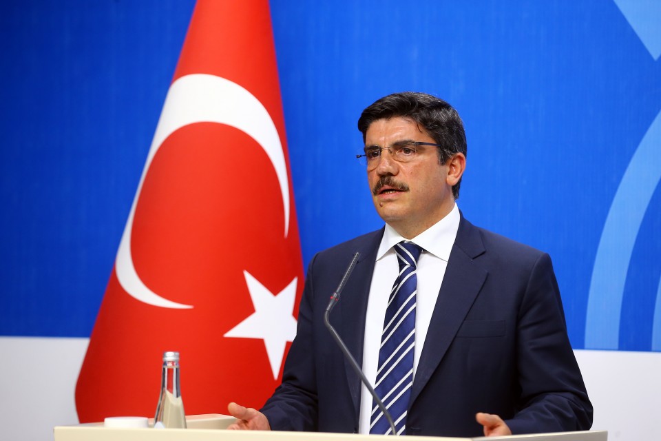 نائب رئيس حزب العدالة والتنمية الحاكم في تركيا ياسين أقطاي