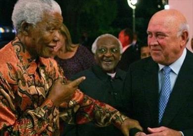 فريدريك دي كليرك ومانديلا