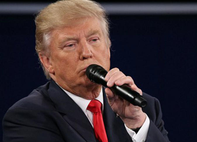 الرئيس الأمريكي، دونالد ترامب