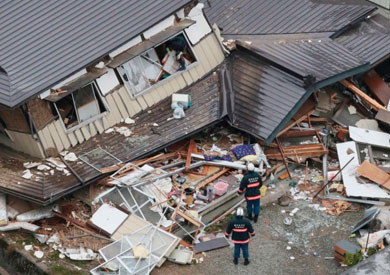 زلزال بقوة 6 درجات يضرب الساحل الجنوبي الغربي لليابان
