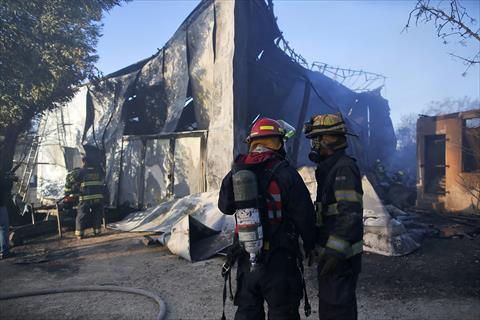 إجلاء مئات الاشخاص قرب القدس جراء الحرائق