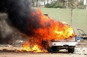سيارة مفجرة في العراق_ارشيفية