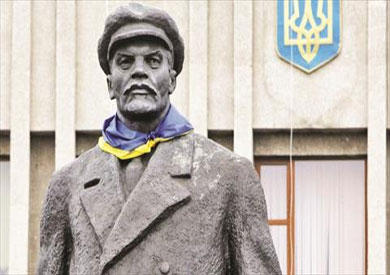 آخر تماثيل لينين باوكرانيا