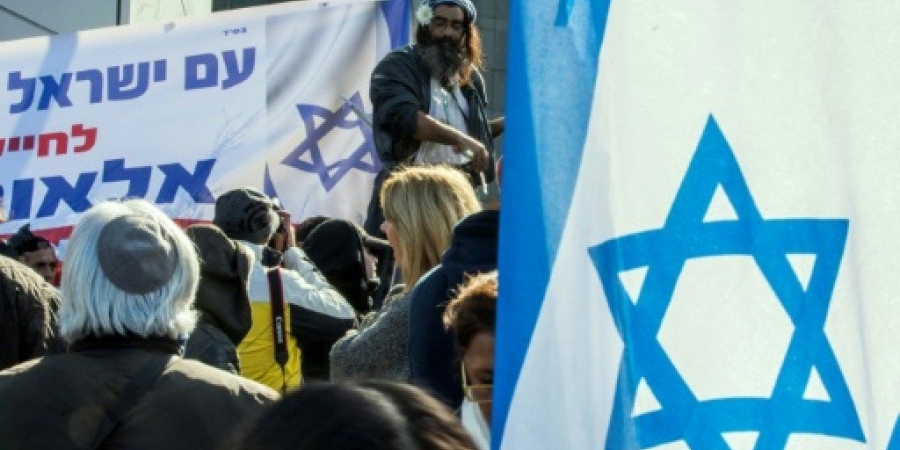 تظاهرة في إسرائيل تعبيرا عن الوحدة بعد إدانة جندي إسرائيلي بقتل فلسطيني