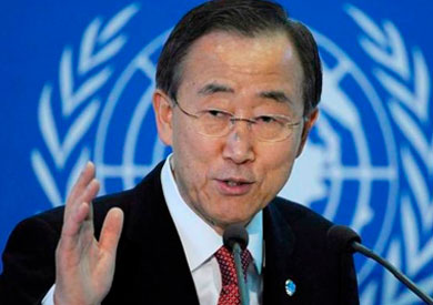 بان كي مون الأمين العام للأمم المتحدة-ارشيفية