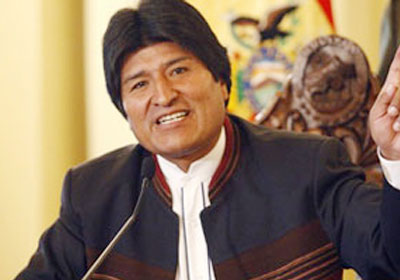 الرئيس البوليفي ايفو موراليس