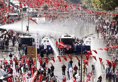 الاحتجاجات في تركيا تدخل يومها الخامس