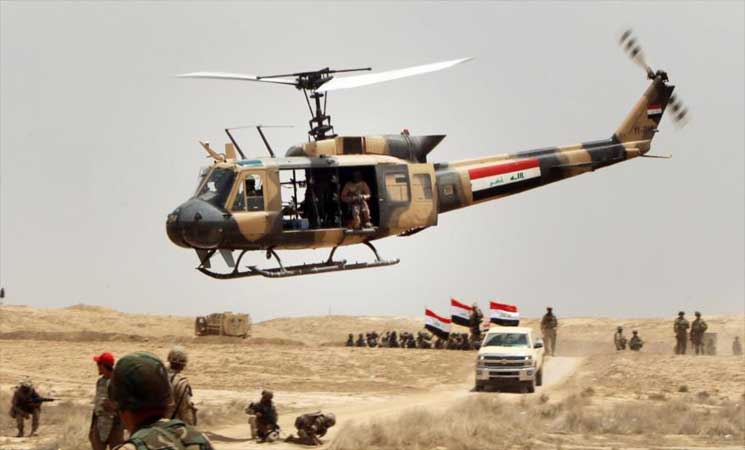 الطيران العراقي يقصف قوة لداعش قرب الحدود مع سوريا