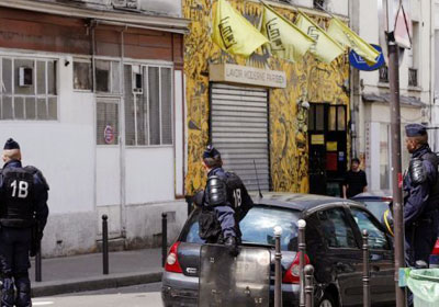 عناصر الشرطة الفرنسية