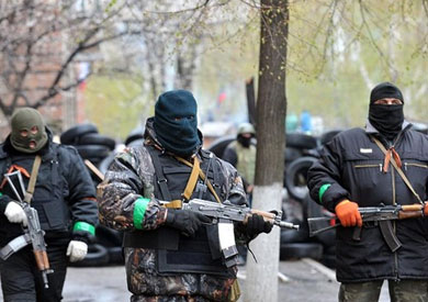 اشتباكات مسلحة في دونيتسك بأواكرانيا- أرشيفية