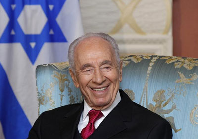 الرئيس الإسرائيلي السابق شيمون بيريز