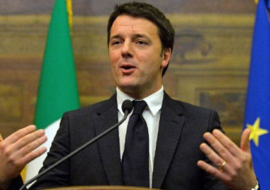 رئيس الوزراء الإيطالي ماتّيو رينزي